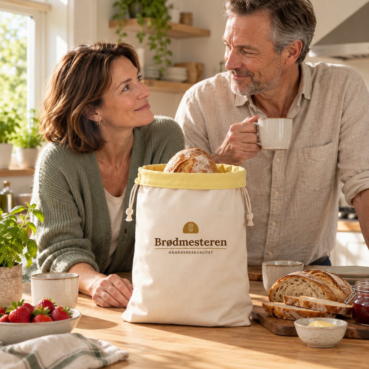 Brødmesteren™ – Bivokspose for ferskt brød