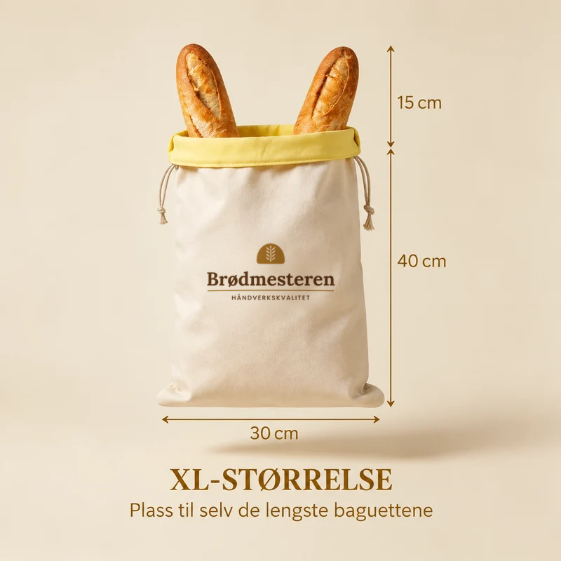 Brødmesteren™ – Bivokspose for ferskt brød