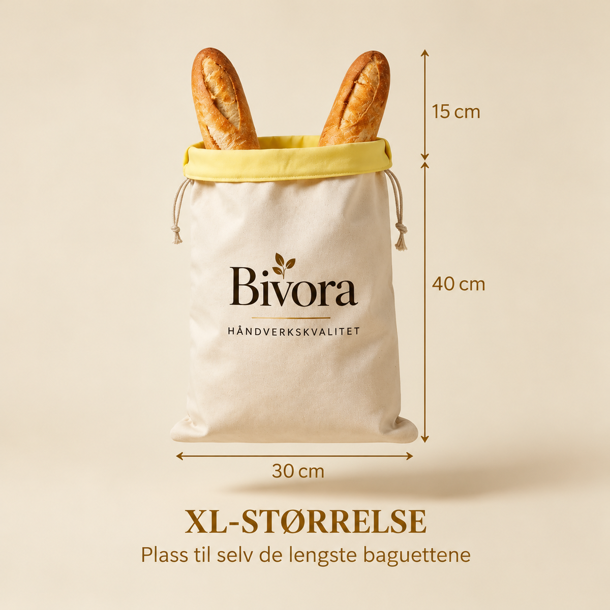 Bivora™ – Brødpose med bivoks