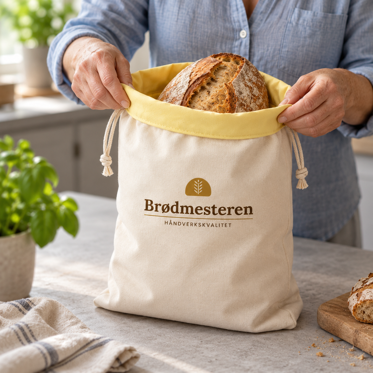 Brødmesteren™ – Bivokspose for ferskt brød