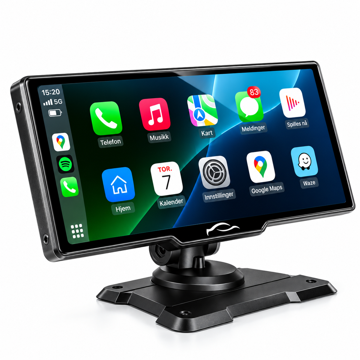 CarView Max™ – Smart bilskjerm med Apple CarPlay og Android Auto
